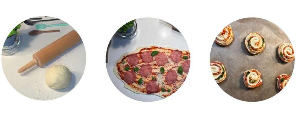 Pizzaschnecken Rezept Schritt-für-Schritt-Anleitung